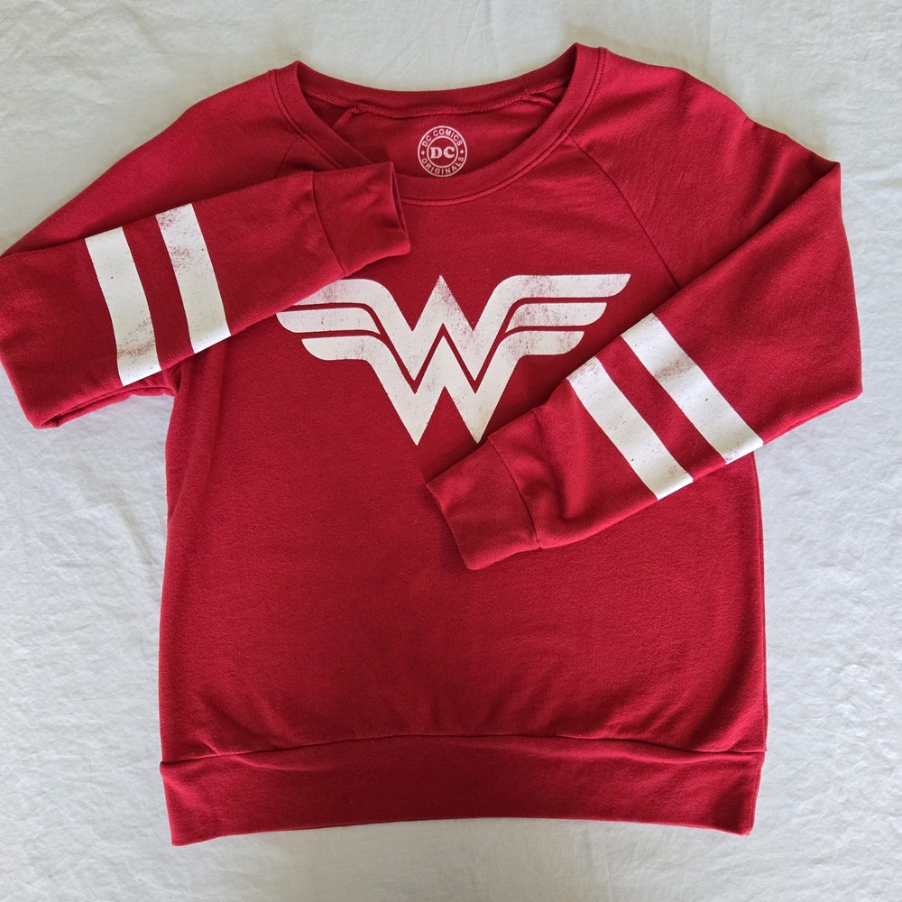Red Wonder Woman Sweatshirt